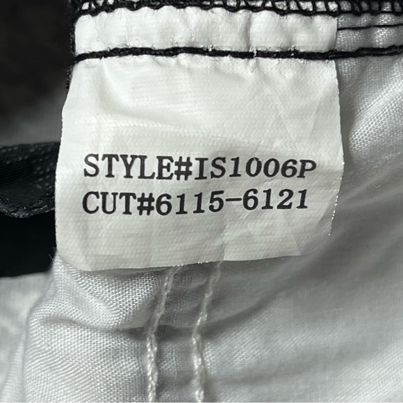 Tripp NYC Daang Goodman Houndstooth Skinny Pants Black & White 33x30 Size 9 - Picture 13 of 13